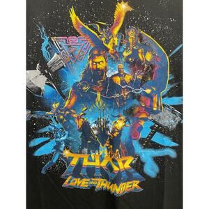 Thor Love And Thunder T Shirt Size Large Marvel New With Tags Graphic T